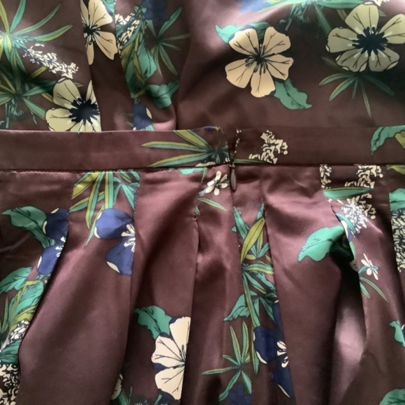 Icรดne (Simons) eggplant floral skirt size S (4-6) - Picture 6 of 6
